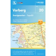 20 Varberg Sverigeserien 1:50 000